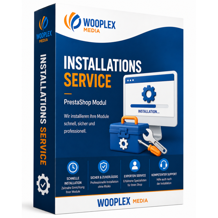 PrestaShop Modul Installation vom Experten