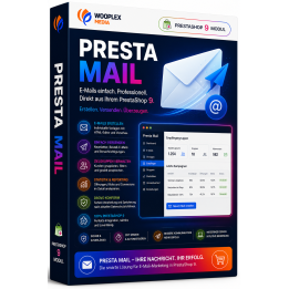 WM PrestaMail – E-Mail-Modul für PrestaShop 9