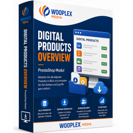 Digital Product Overview – Digitale Produkte für PrestaShop