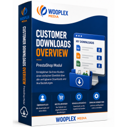 Download Info Center – Download Informationen für PrestaShop