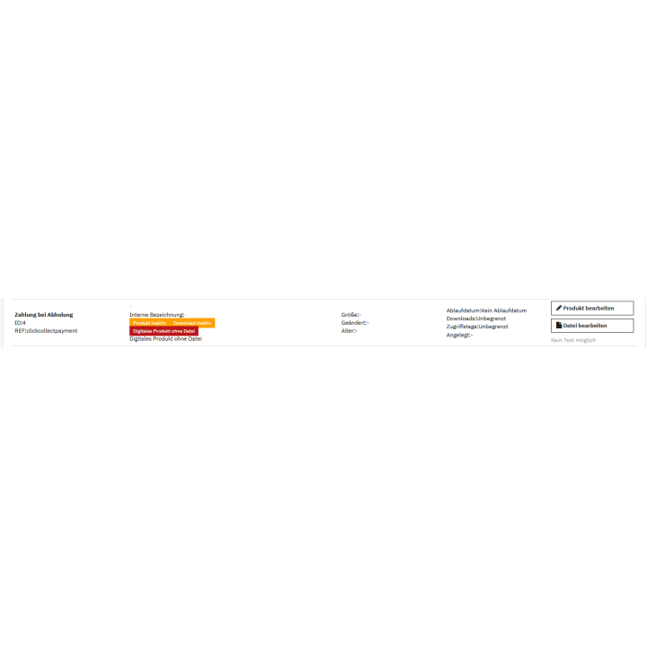 Digital Product Overview – Digitale Produkte für PrestaShop