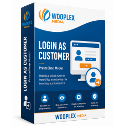 Login as Customer – Admin Kundenlogin für PrestaShop 8 & 9