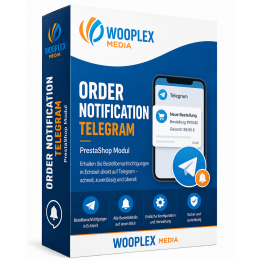 Telegram Order Notify Single User – Telegram Benachrichtigung für PrestaShop