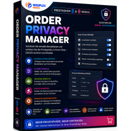 WM Order Privacy Manager: Bestellungen in PrestaShop sicher archivieren und anonymisieren
