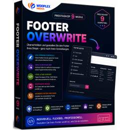 Footer Overwrite für PrestaShop
