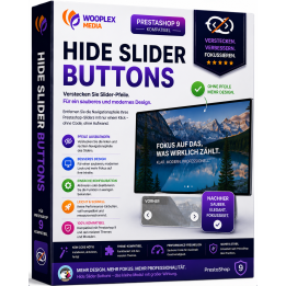 Hide Slider Buttons – kostenloses PrestaShop Modul