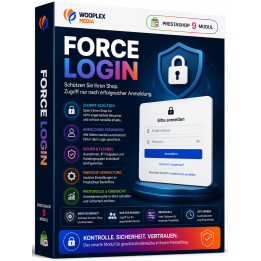 WM Force Login – Loginzwang für PrestaShop 9