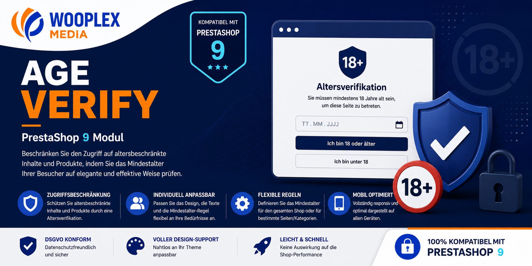 FSK18 im Onlinehandel – Warum eine Altersabfrage für PrestaShop heute unverzichtbar ist