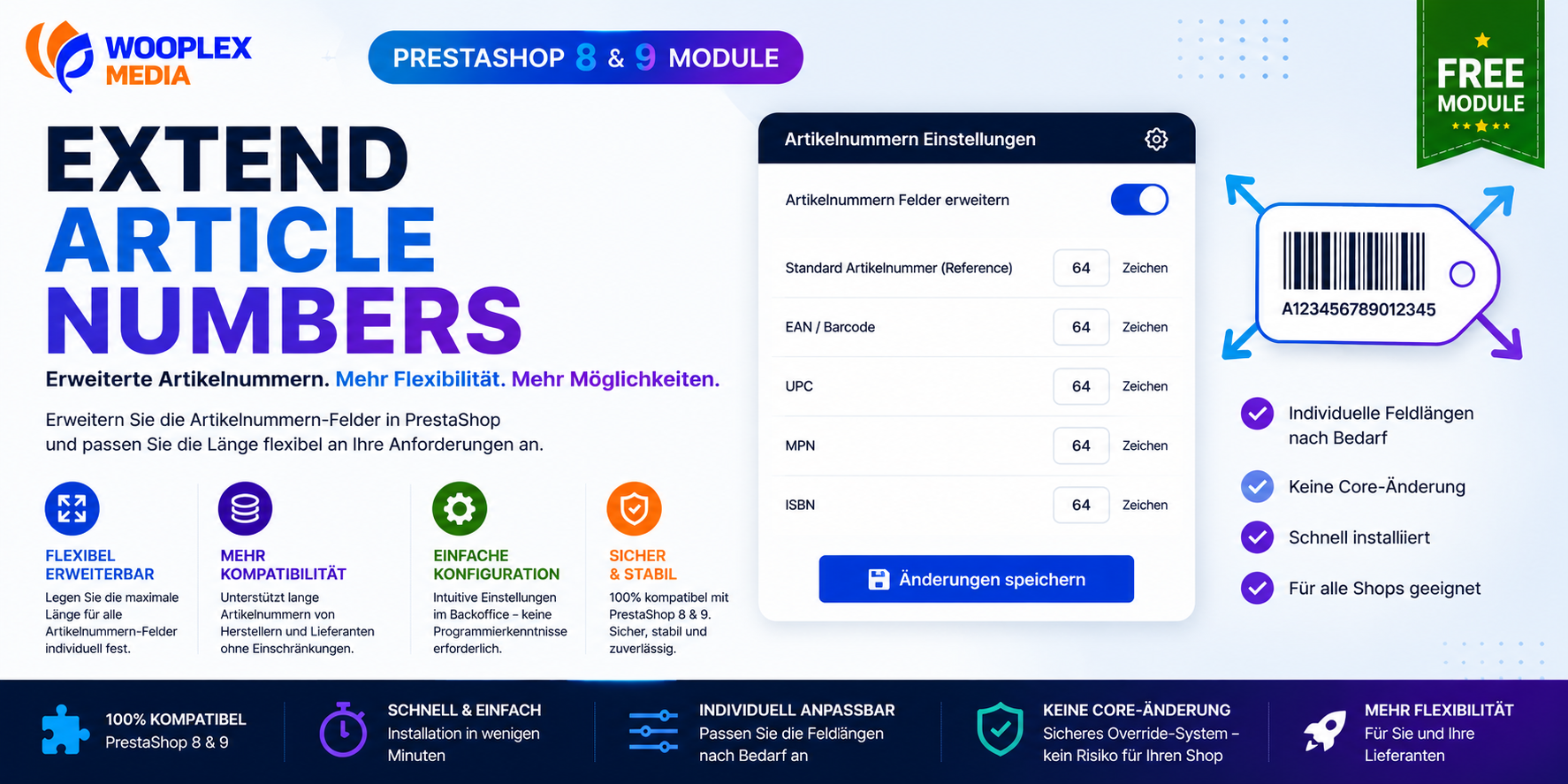 Zusätzliche Artikelnummern in PrestaShop verwalten: Warum Mehrlieferanten-Shops bessere Produktdaten brauchen