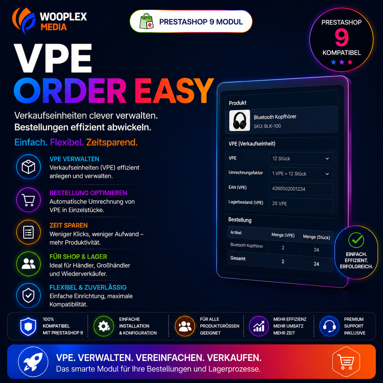 Verpackungseinheiten in PrestaShop komfortabel bestellbar machen